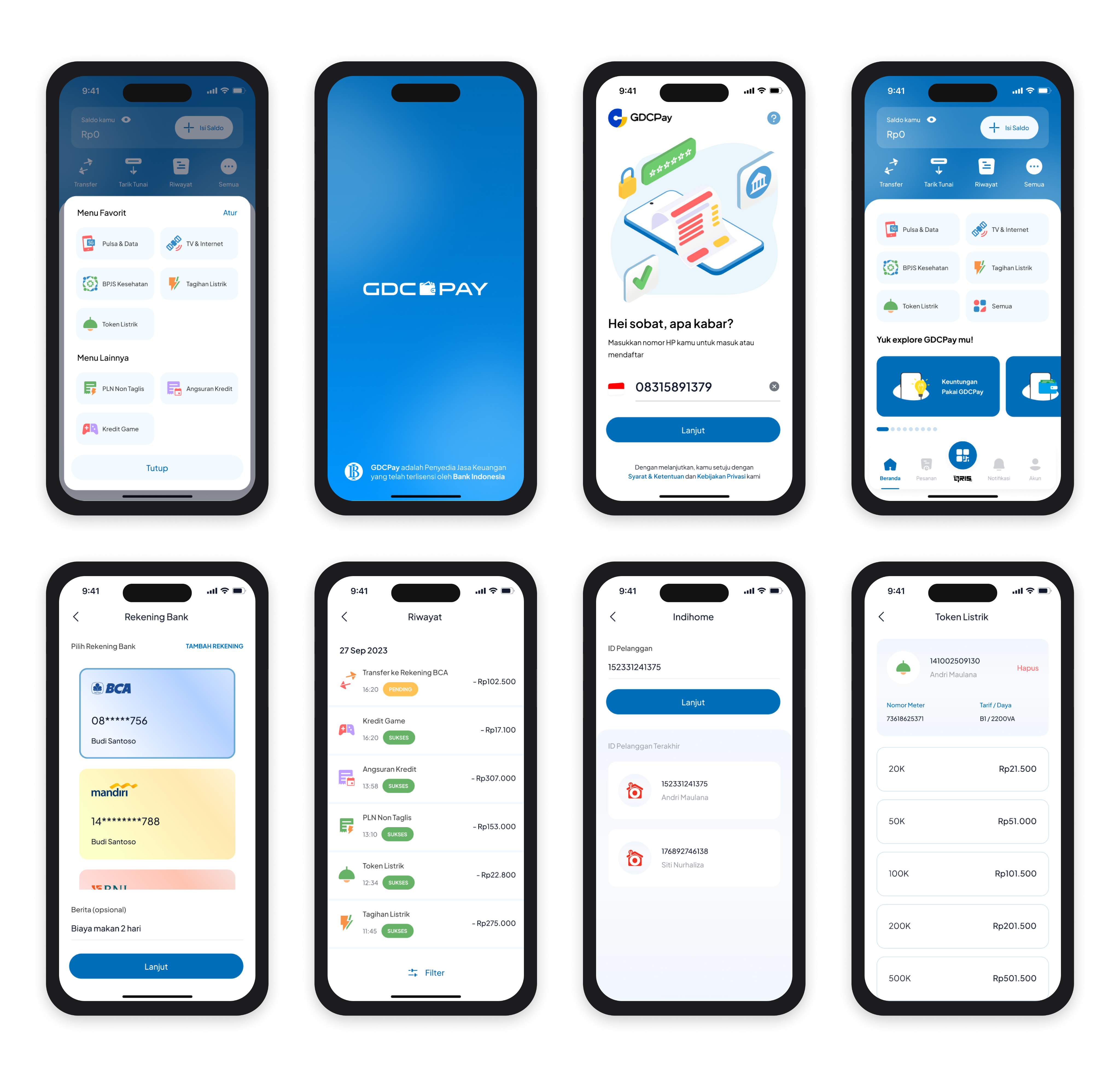 GDC Pay: Mobile app