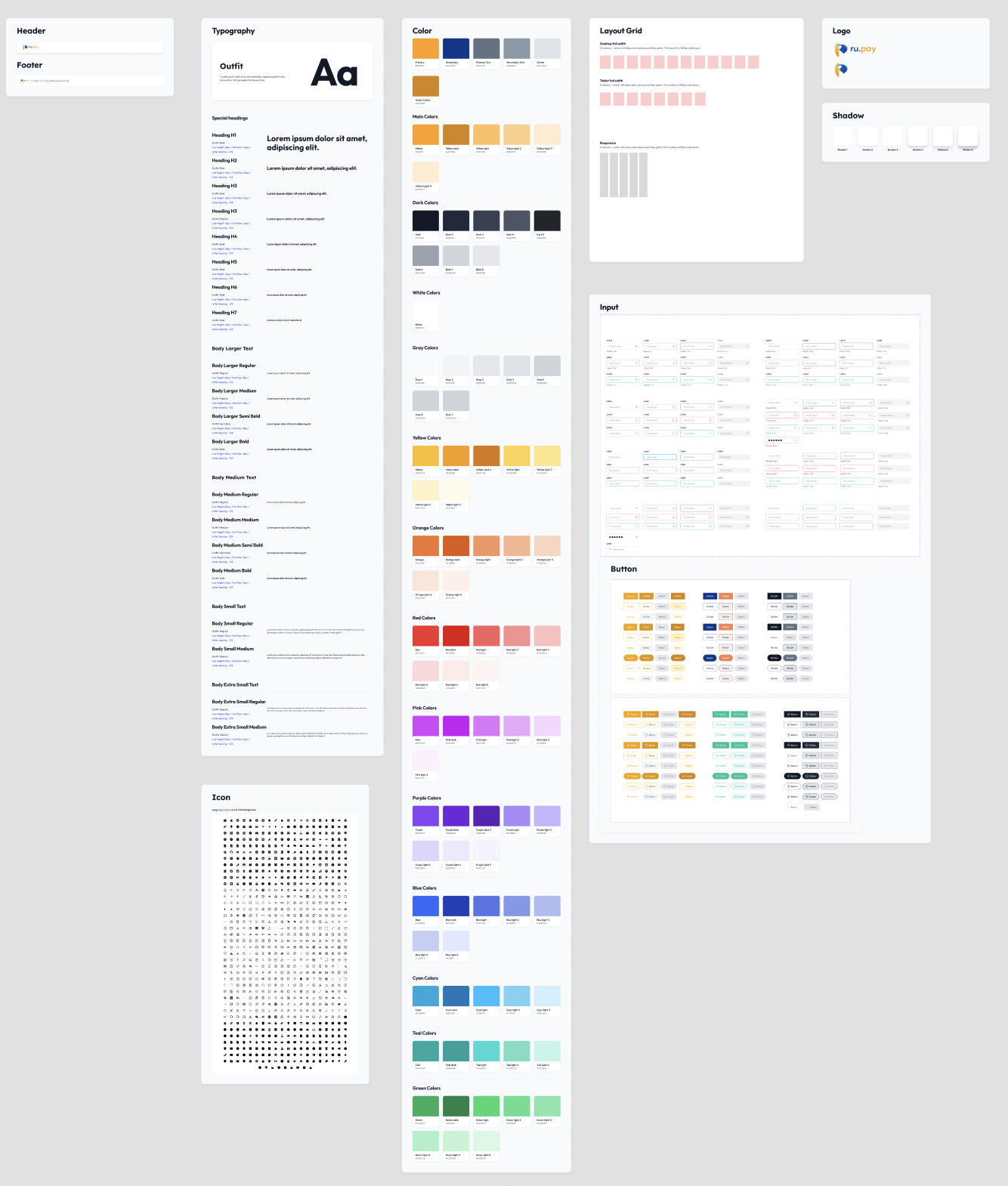 Rupay: Design system